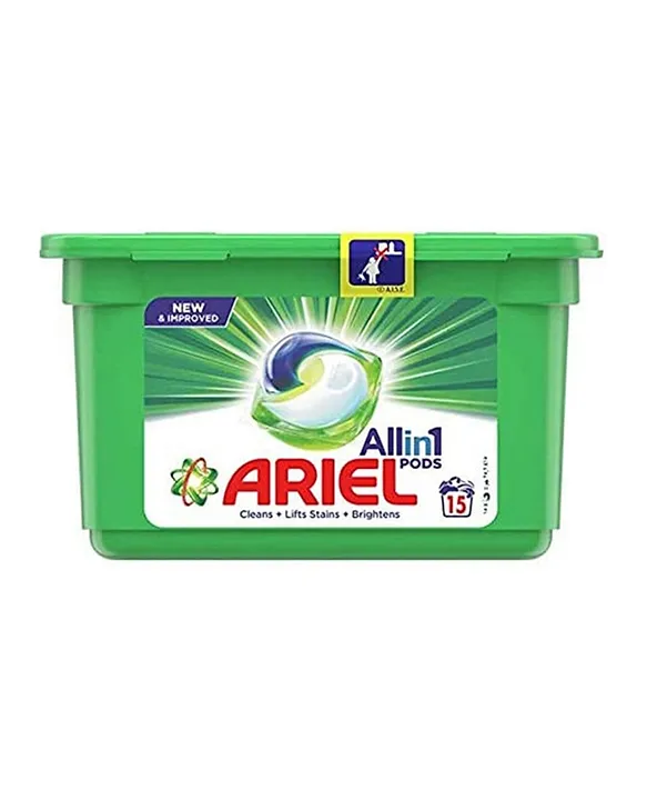 Ariel All in 1 PODS Washing Liquid Capsules Original Scent 15 Pieces Online  in Oman, Buy at Best Price from  - 3a84eae3d8628