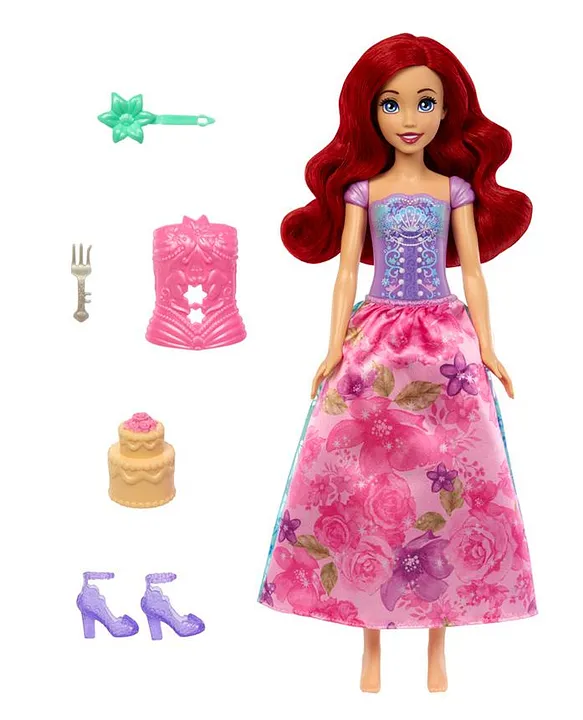 Mattel Disney Princess Fashion Doll Spin Reveal Ariel 32 cm Online UAE Buy Dolls and Dollhouses for 3 10Years at FirstCry.ae 3b08baef43616