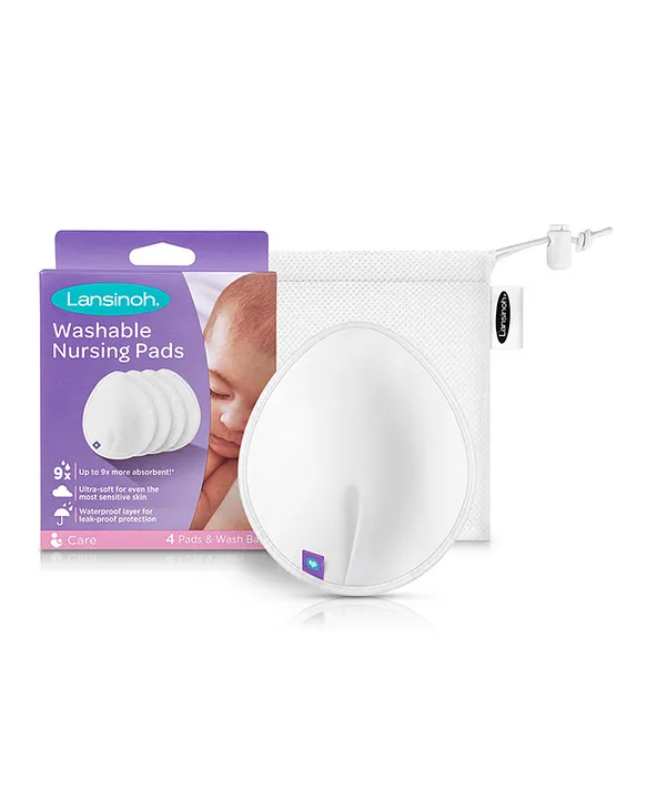 Lansinoh Washable Nursing Pads 4 Pieces Online in Oman, Buy at Best Price  from  - 410e4ae093db2