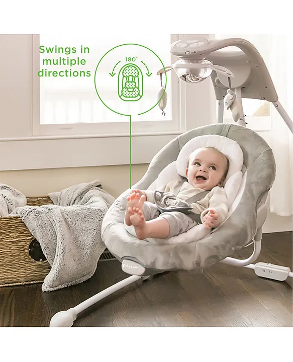 Ingenuity dreamcomfort store inlighten cradling swing