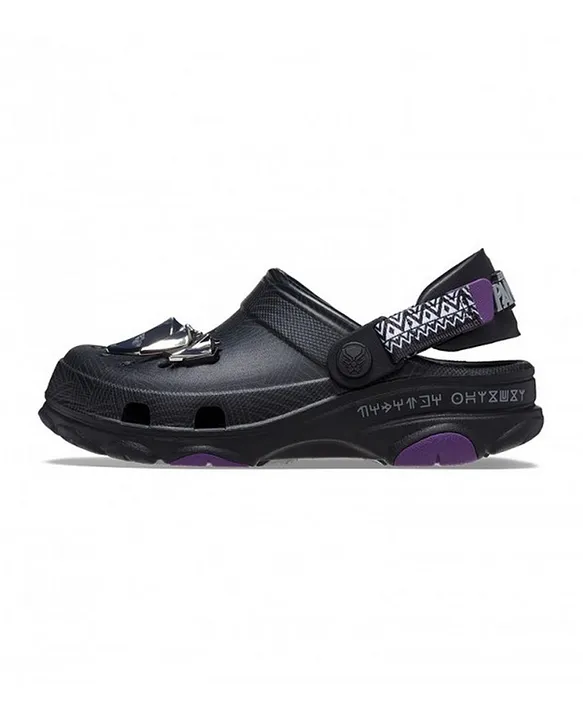 Crocs Kids Black Panther All-Terrain Clog - Black