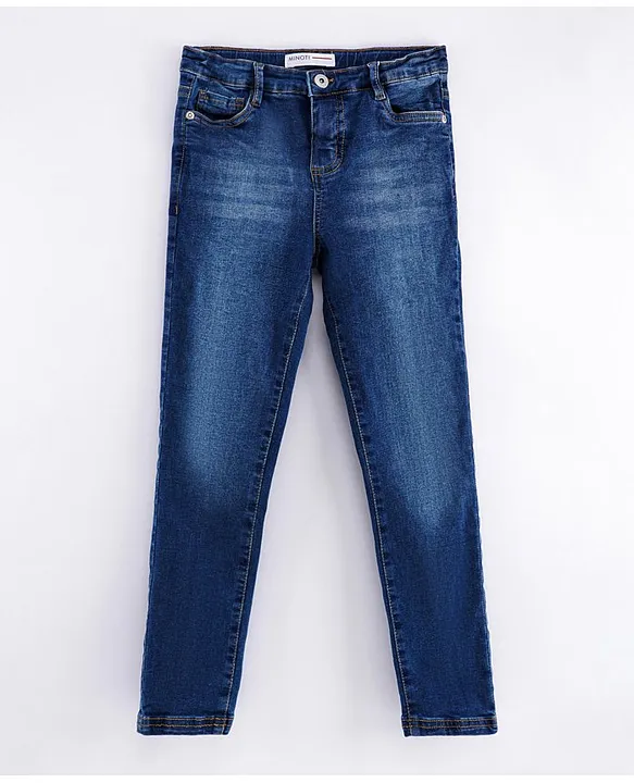 REGULAR-FIT JEANS - Mid-blue