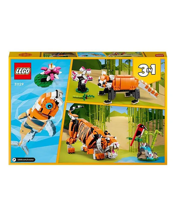 Lego tiger set sale