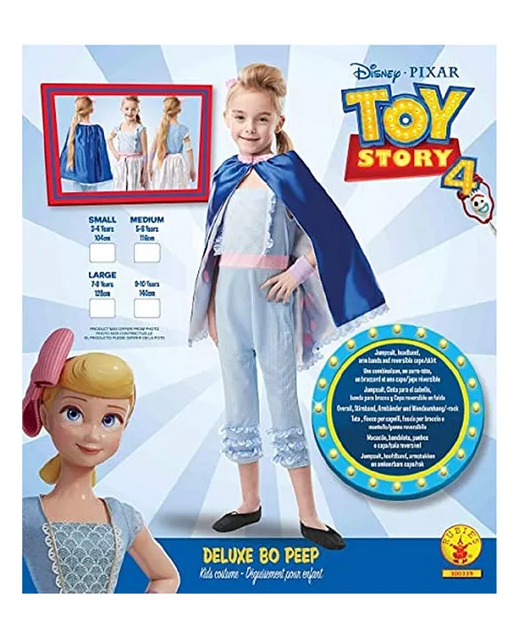 Buy Rubies Toy Story Deluxe Bo Peep Costume Blue for Girls (7-8Years) Online  in UAE, Shop at  - 48ca9ae89a340