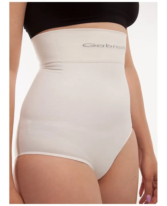 Mums & Bumps Gabrialla Body Shaping High Waist Shorts Ivory Online in Oman,  Buy at Best Price from  - 915f6ae288ec9