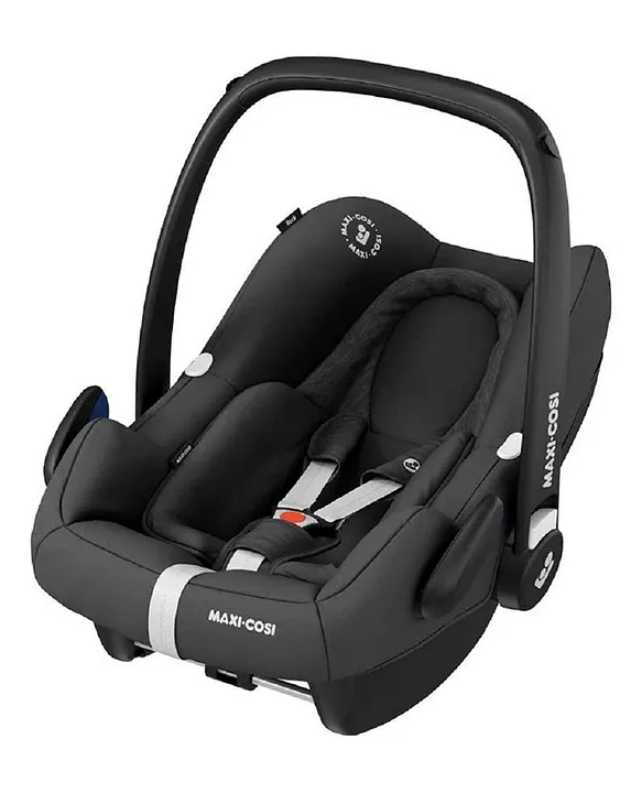 MaxiCosi Rock Infant Car Seat 012M Essential Black RearFacing Sun Canopy Side Impact Protection Online in UAE Buy at Best Price from FirstCry.ae 4a66bae734921