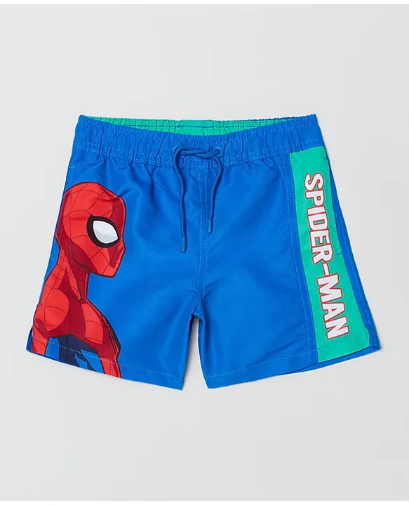 Marvel Spider-Man Swim Trunks for Boys