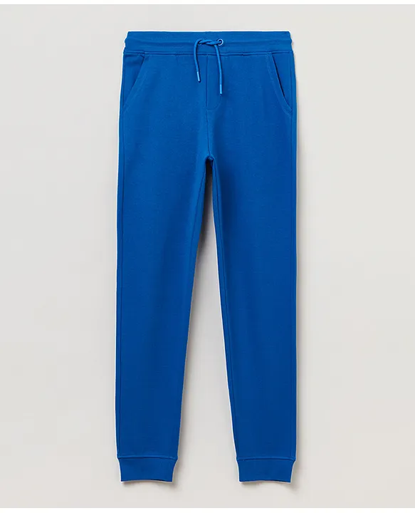 Girls royal blue online joggers