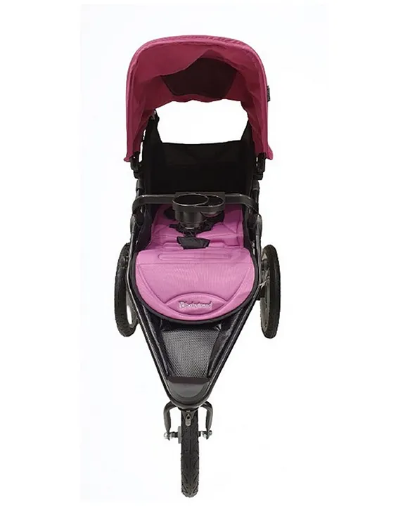 Pink store jogging stroller