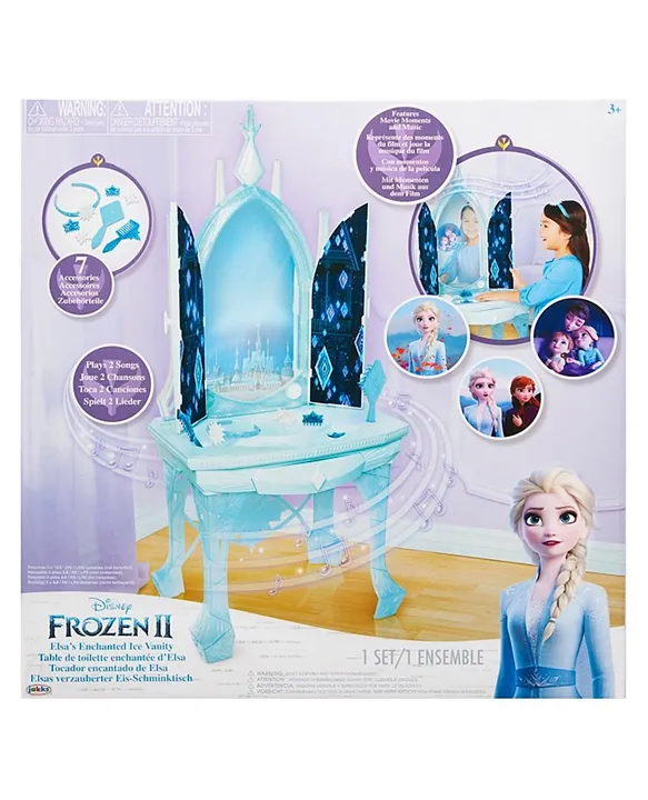 Frozen Elsa Feature Vanity Blue, Frozen 2 Vanity Playset