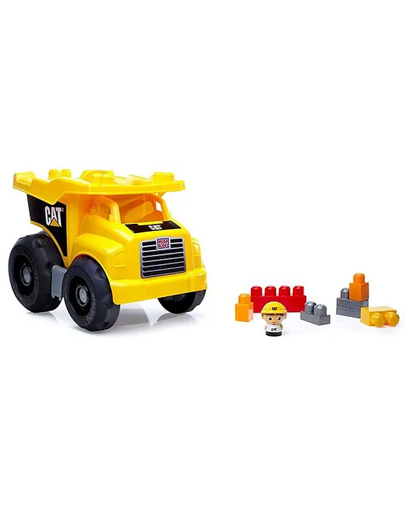 mega bloks caterpillar large dump truck