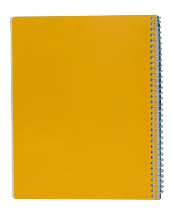 MAXI WIRE-O-COLORED POLYPROPYLENE NOTEBOOK A4 80 SHEETS: Buy Online at Best  Price in UAE 