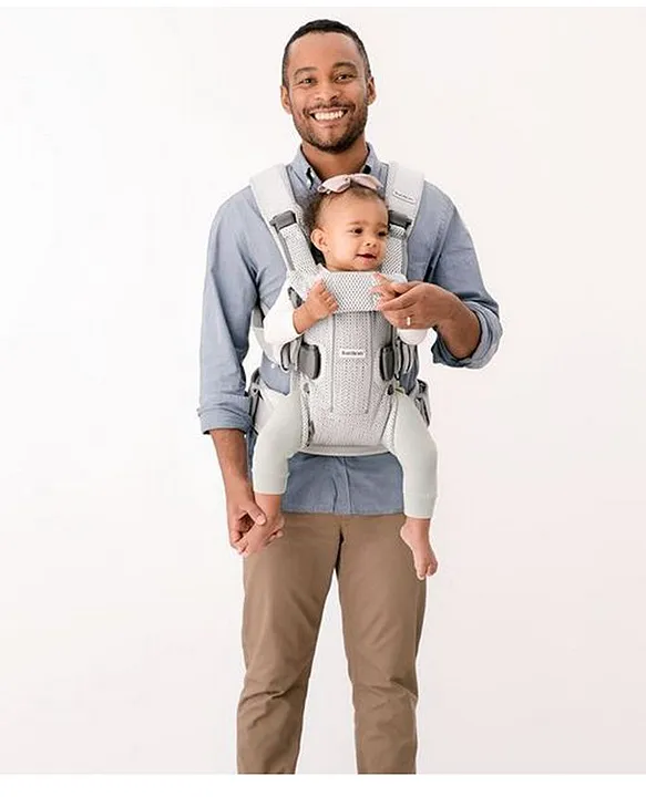 Babybjorn one outlet air silver