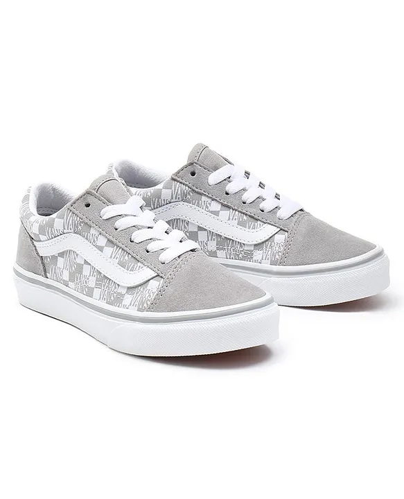 Pale on sale grey vans