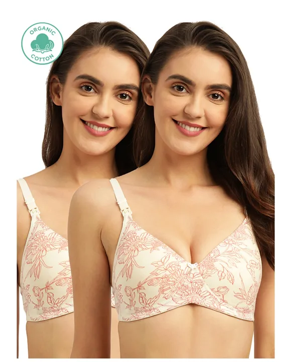 Inner Sense 2 Pack Inner Sense Organic Antimicrobial Padded NonWired  Feeding Bra Beige Online in Oman, Buy at Best Price from  -  5fd7caea499d6