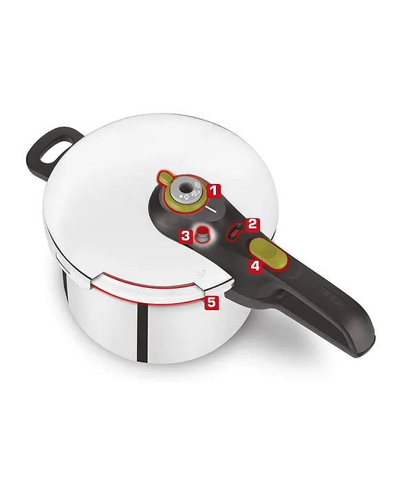 Tefal Secure 5 Neo Stainless Steel Pressure Cooker 8L Online in