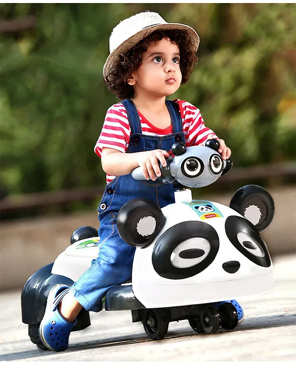 Baby panda gyro swing car discount