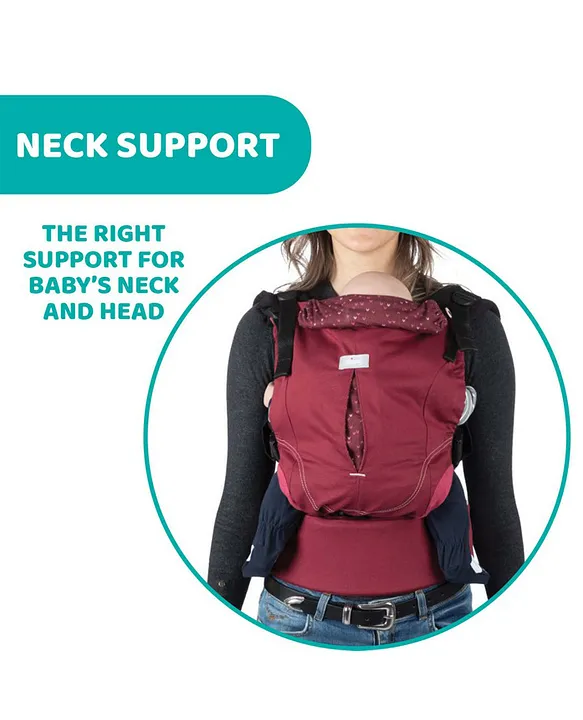 Chicco Myamaki Fit Ergonomic Baby Carrier Breathable Mesh Burgundy 015kg HipHealthy Design Online in Oman Buy at Best Price from FirstCry.om 6512eae029176