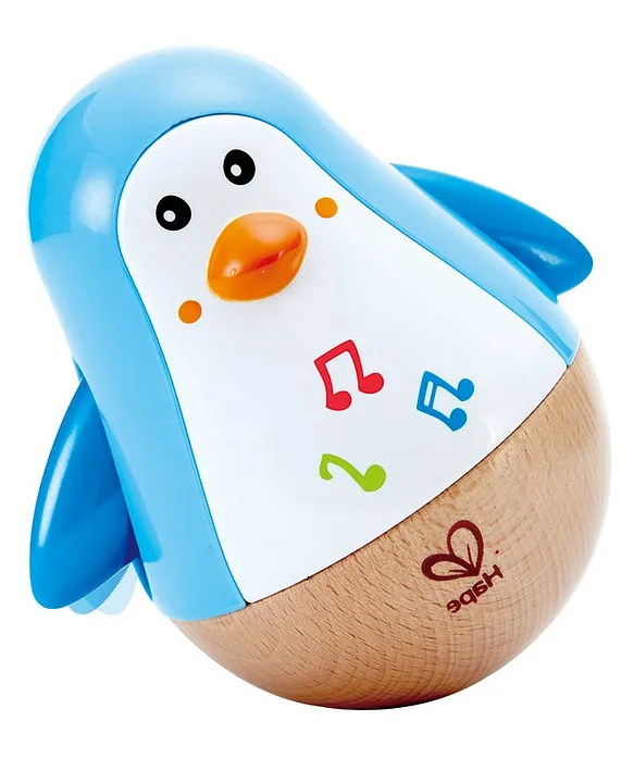 Wooden 2024 penguin toy