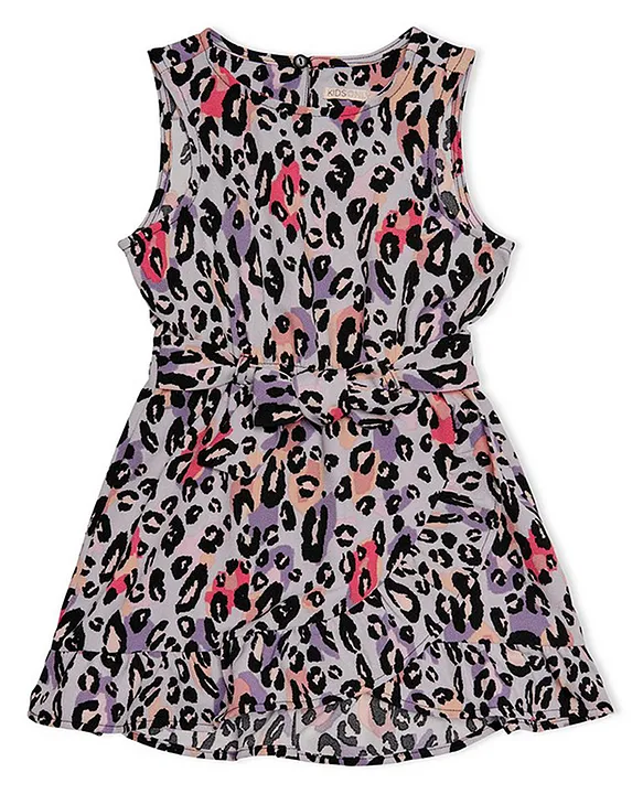 Only leopard 2024 print dress