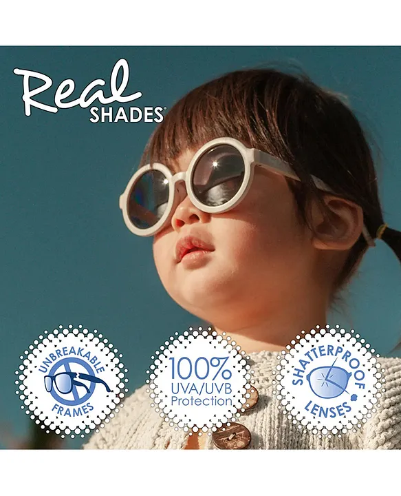 REAL SHADES Vibe Kids Sunglasses Smoke Polarized UV400 Lens Olive Branch Unbreakable Flexible Frame for Age 7 for Both 7 9Years Online in UAE Buy at FirstCry.ae 67c72ae3a61a1