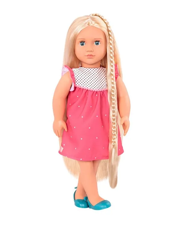 Our Generation Hair Grow Doll Hayley Blonde  Online UAE, Buy Dolls  and Dollhouses for (3-8Years) at  - 68137aecf0175