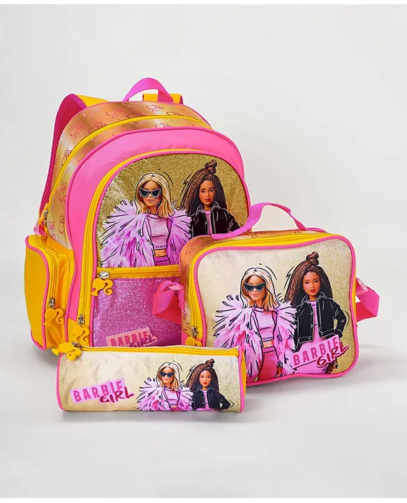 Buy silver Back To School Barbie Sunglasses Trolley Bag for Kids in MENA,  Worldwide