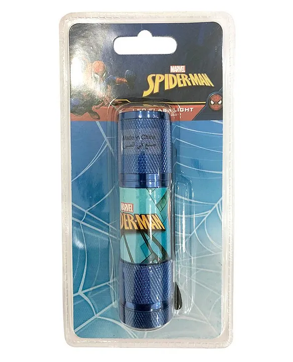 Marvel Spiderman Portable LED Torch Flashlight with Wrist strap Blue Online  UAE, Buy Educational Games for (3-10Years) at  - 6a8baaee2f341