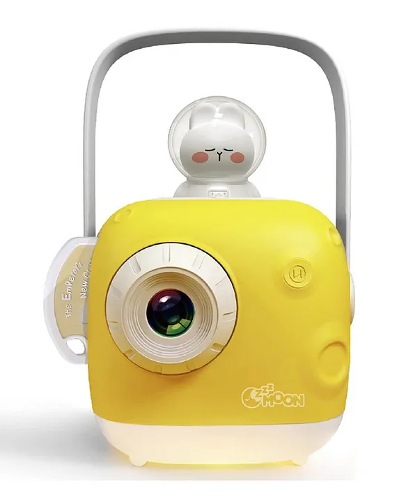 Zzz Moon Storytelling Projector – Interactive Bedtime Yellow