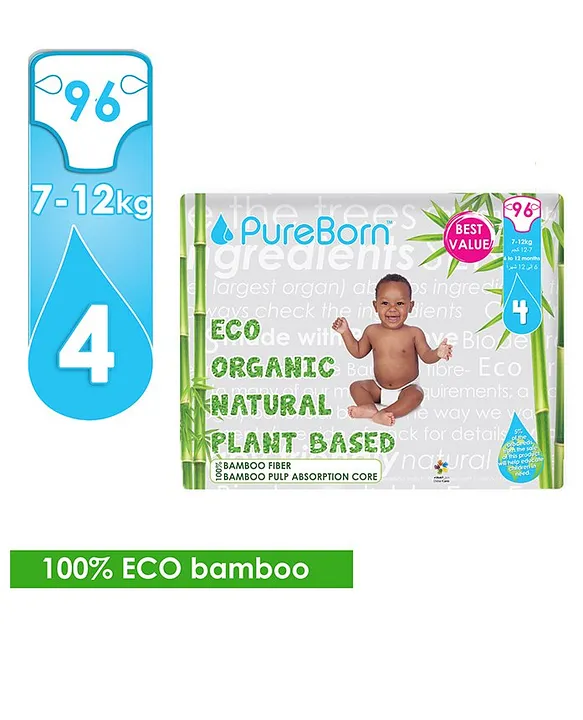 Bamboo diaper sale size 4