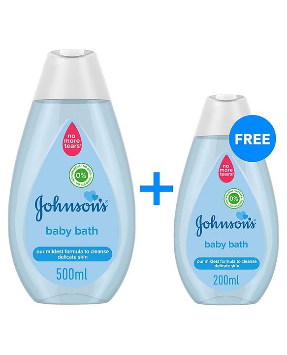 Johnson Johnson Baby Bath 500 Ml Plus 200 Ml Free Online In Uae Buy At Best Price From Firstcry Ae 6cc28aec3eec6