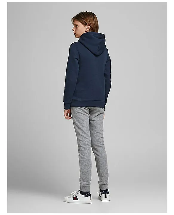 Jack & Jones JJECORP LOGO SWEAT HOOD Navy Blazer