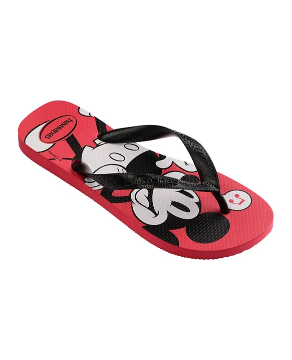 Buy Havaianas Disney Mickey Ruby Flip Flops Red for Both 2 3Years