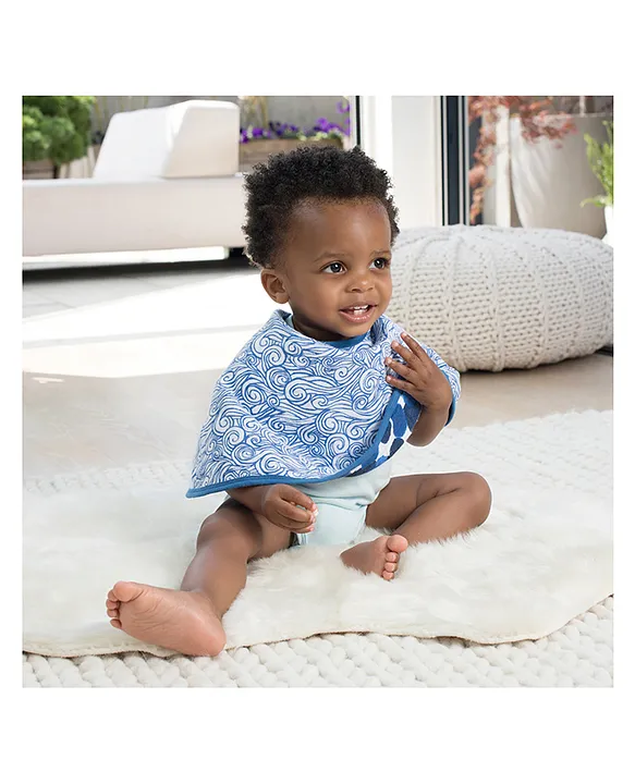 Aden Anais Classic Burpy Bibs Pack of 2 Seafaring Online in Oman