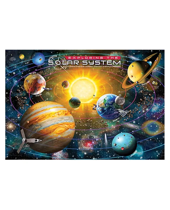 Piece Puzzle EuroGraphics Exploring The Solar System 200 