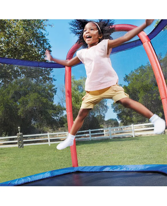 Little tikes climb store n slide trampoline