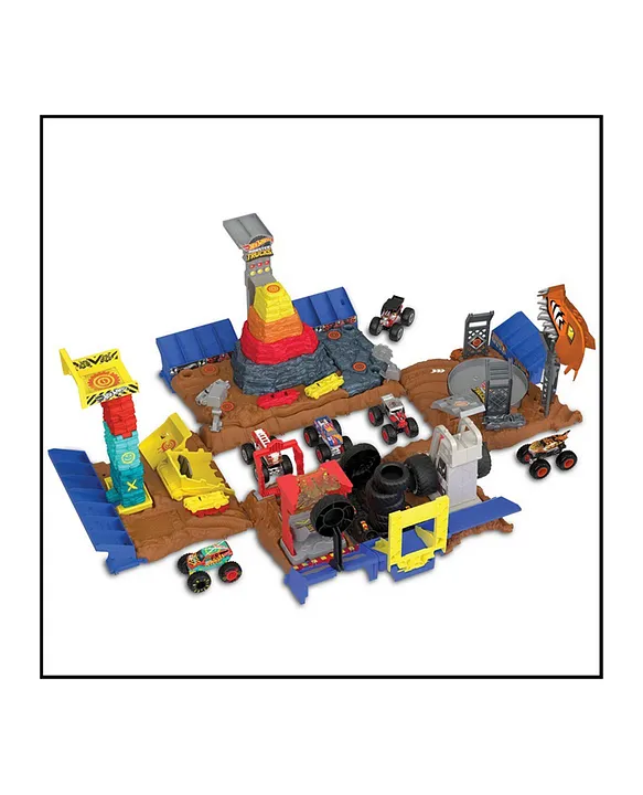 Hot Wheels Monster Trucks Arena Smashers Bone Shaker Ultimate Crush Yard  Playset for (4-8Years) Online UAE, Buy at  - 73c27ae3c13b8