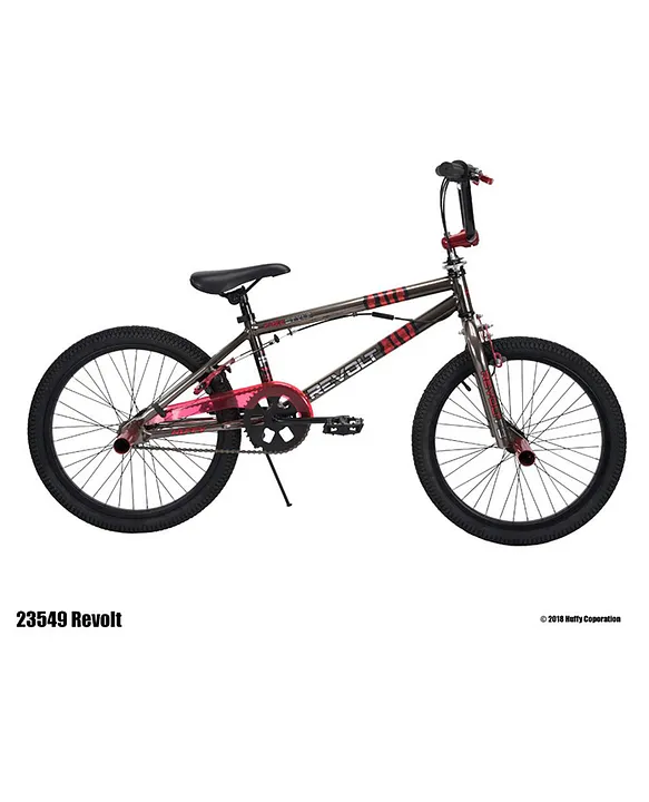 Huffy Revolt Metaloid Boys 20 Bike Black Maroon BMXStyle Caliper UBrakes Quick Adjust Seat Ages 59 Online in UAE Buy at Best Price from FirstCry.ae 743baae115571