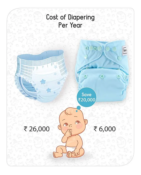 Babyhug cloth hot sale diaper inserts