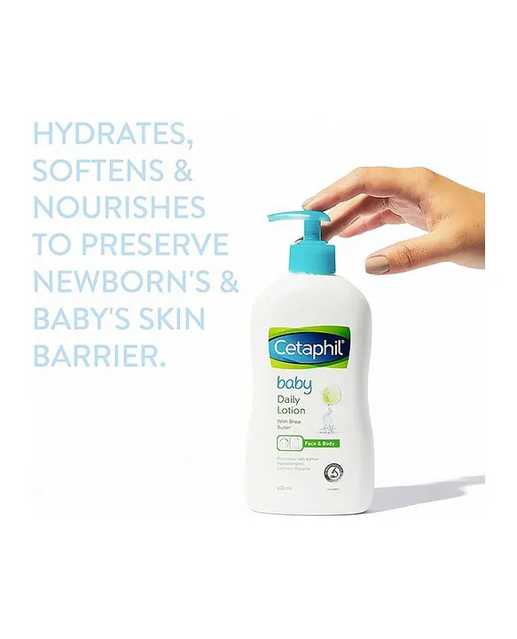 Cetaphil baby daily lotion with hot sale shea butter