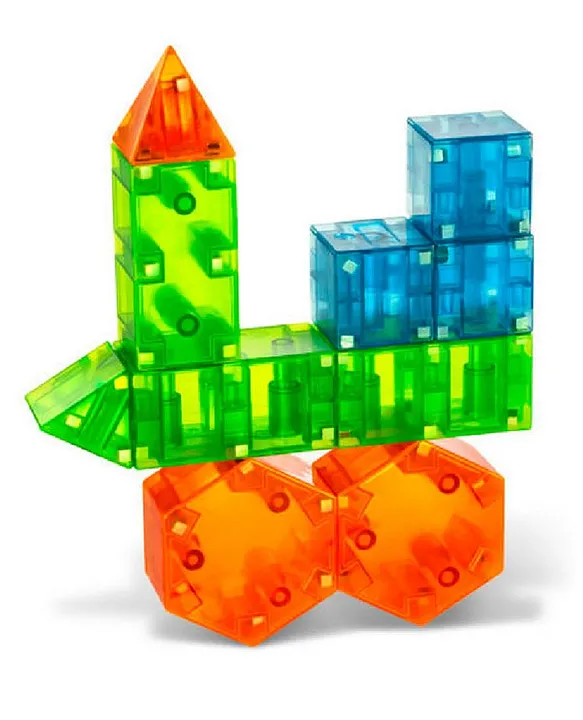 MAGNATILES Qubix Set 29pc 3D Magnetic Building Blocks for Kids Educational Shapes Ages 3 Develops Math Science Skills Online UAE Buy Building Construction Toys for 3 10Years at FirstCry.ae 773fcae1ff3...