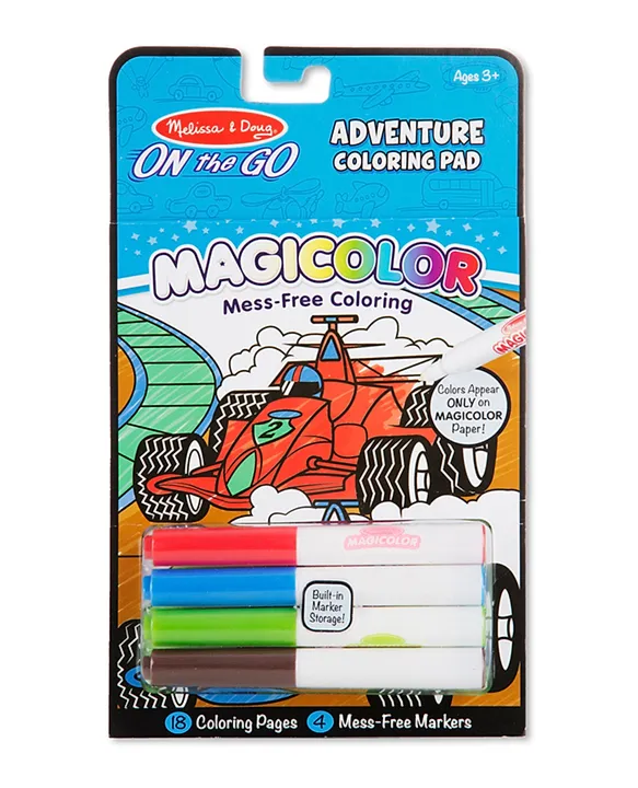 Melissa & Doug on The Go MagiColor Adventure Coloring Pad