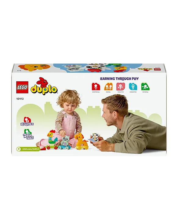 LEGO DUPLO My First Animal Train Set 10412 18 Months Creative ColorMatch Preschool Toy 19 Pcs Online UAE Buy Building Construction Toys for 18Months 5Years at FirstCry.ae 7d8f8ae103e31