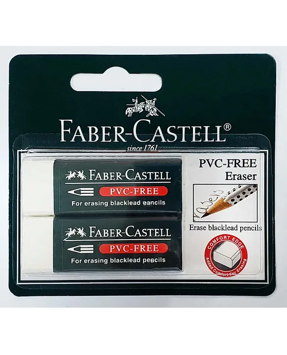 Faber-Castell PVC-Free Eraser White