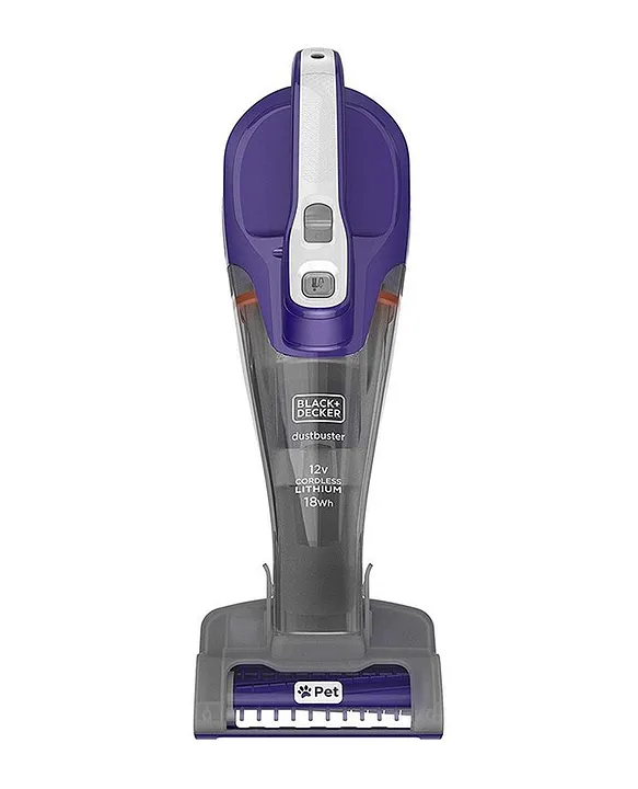 Black and Decker Lithiumion Cordless Pet Dustbuster Hand Vacuum