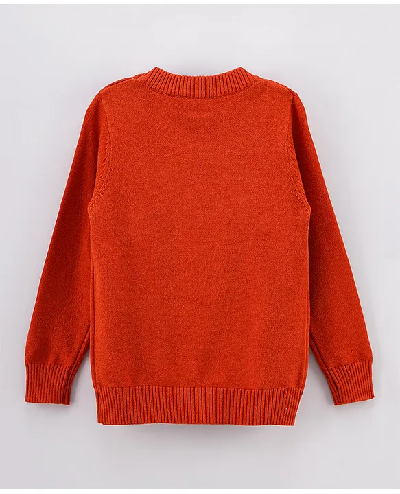 Orange sweater 2024