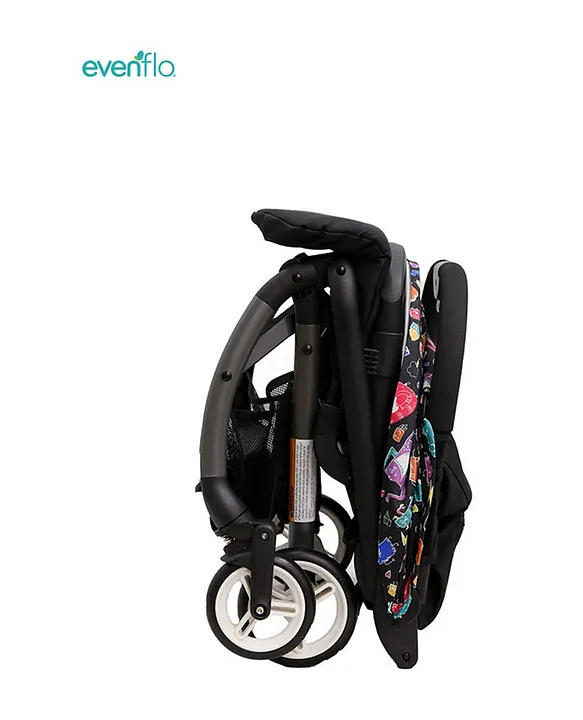 Evenflo Aero UltraCompact Stroller 03 Years Easy Fold MultiRecline Seat UPF 50 Canopy Large Storage Basket Lightweight Design Black Online in UAE Buy at Best Price from FirstCry.ae 83804ae8813d5