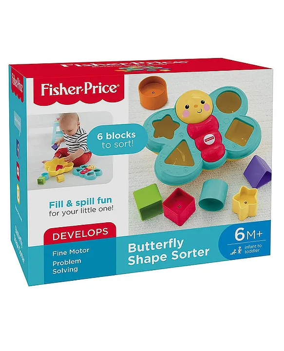 Fisher Price Butterfly Shape Sorter Multicolour Online UAE Buy Educational Games for 6 3Months at FirstCry.ae 84971aed2c0e6