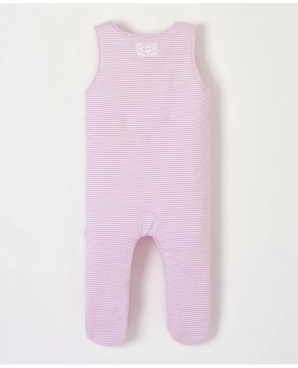 Buy Jojo Maman Bebe Bunny Dungaree Set Pink For Girls 6 9months Online In Uae Shop At Firstcry Ae 8550fae2712