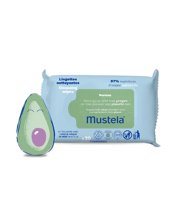 Mustela store cleansing wipes